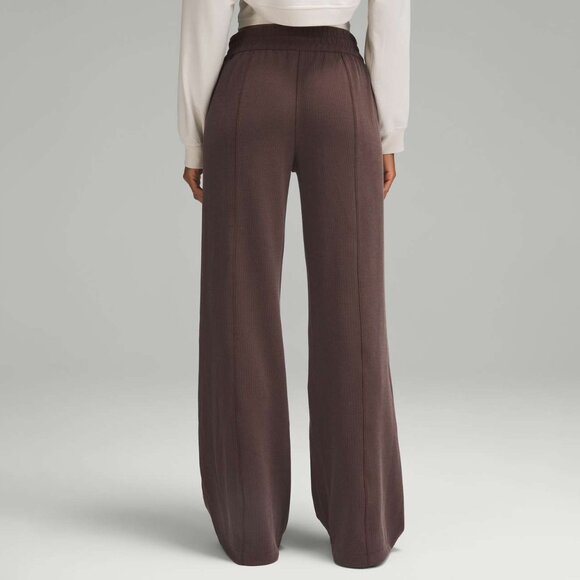 lululemon Espresso Ribbed Softstreme High-Rise Pant 32.5" size 4 - Picture 2 of 16